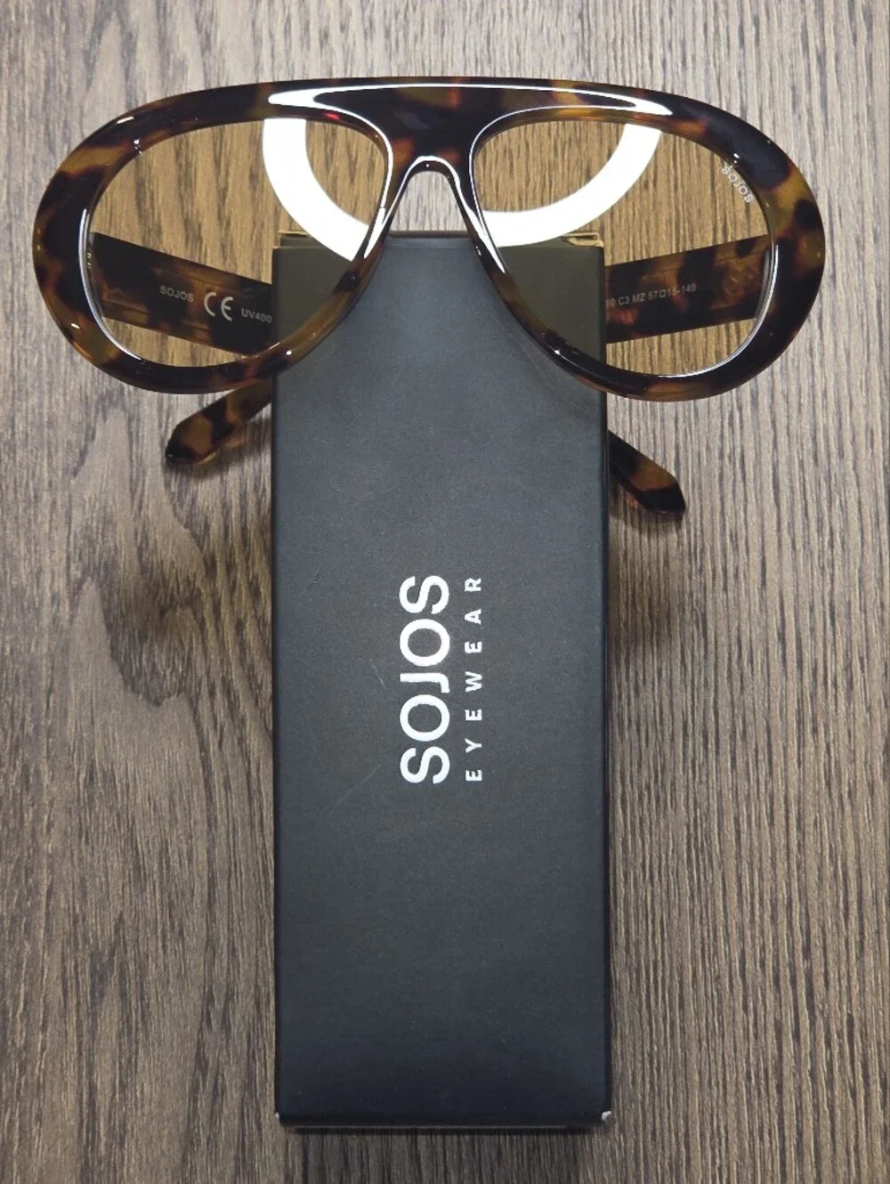 NWT SOJOS Trendy Oversized Polarized Sunglasses